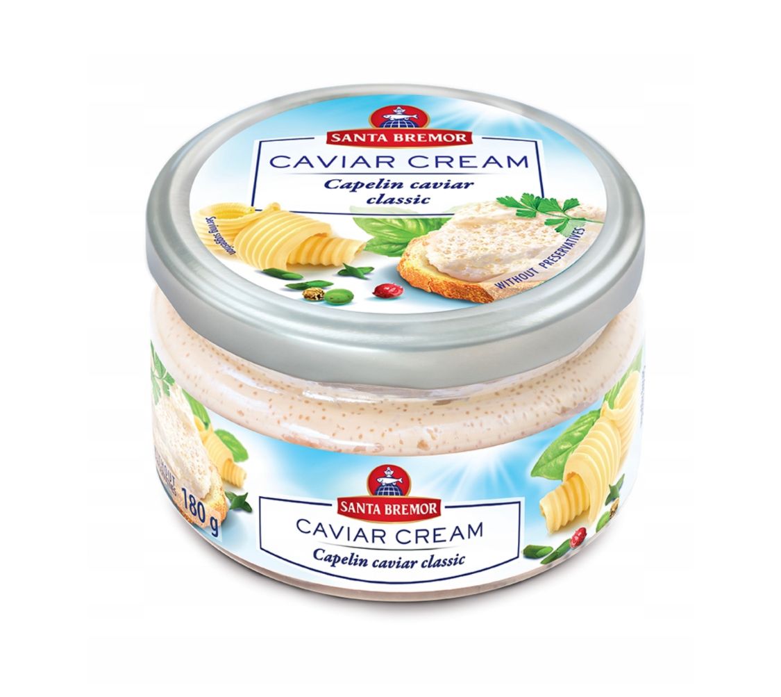 Икра мойвы классическая Santa Bremor 180g